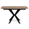 Стол Палу 130(170)х80х75 дуб галифакс табак / черный