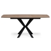 Стол Палу 130(170)х80х75 дуб галифакс табак / черный