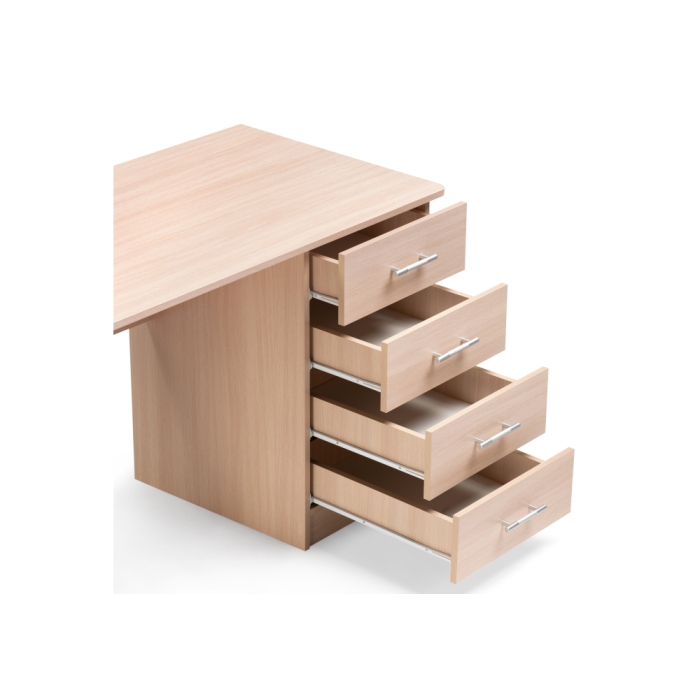 Стол письменный СП4 120х63х75 дуб молочный