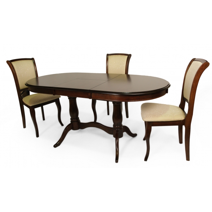 Стол раскладной Elva 120(159)х80х75 tobacco