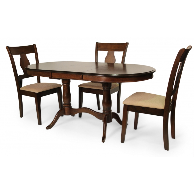 Стол раскладной Elva 120(159)х80х75 tobacco