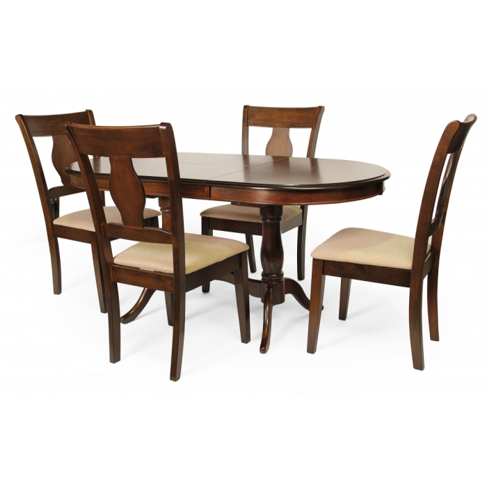 Стол раскладной Elva 120(159)х80х75 tobacco