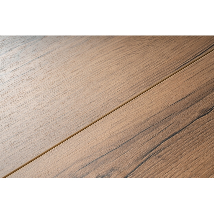 Стол раскладной Колон Лофт 120(160)х75х75 25 мм дуб делано темный / матовый черный