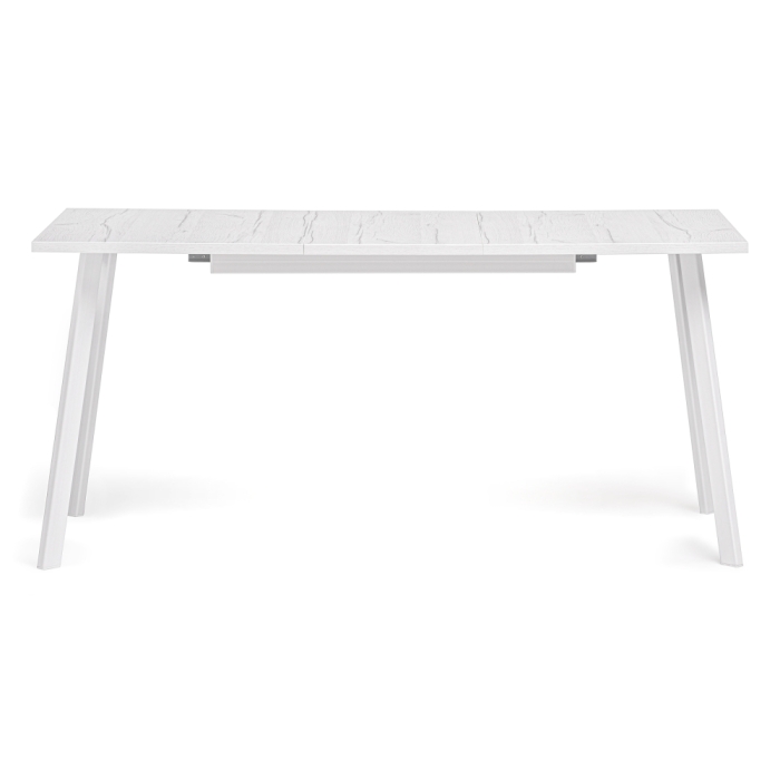 Стол раскладной Колон Лофт 120(160)х75х75 25 мм юта / белый матовый