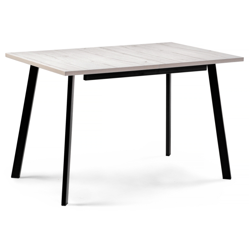 Стол раскладной Колон Лофт 120(160)х75х75 25 мм юта / матовый черный