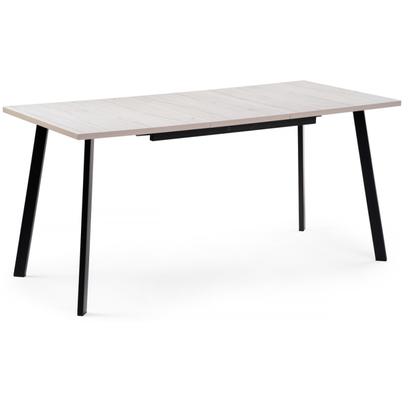 Стол раскладной Колон Лофт 120(160)х75х75 25 мм юта / матовый черный