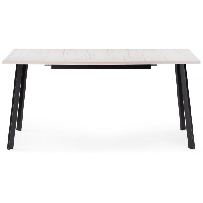 Стол раскладной Колон Лофт 120(160)х75х75 25 мм юта / матовый черный