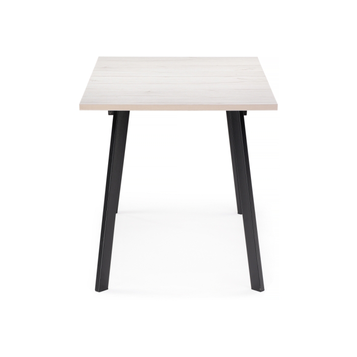 Стол раскладной Колон Лофт 120(160)х75х75 25 мм юта / матовый черный