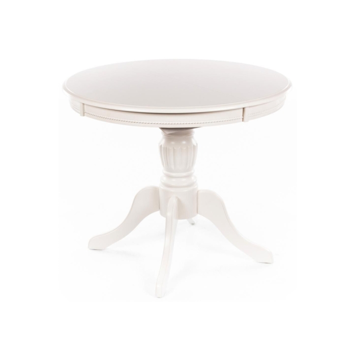 Стол раскладной Toskana 90(125)х90х75 молочно-белый