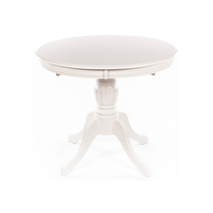 Стол раскладной Toskana 90(125)х90х75 молочно-белый