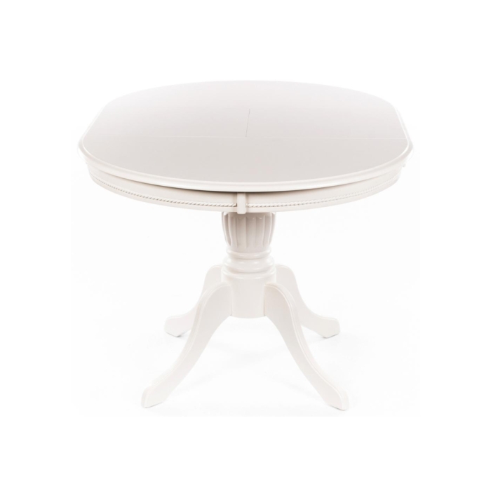 Стол раскладной Toskana 90(125)х90х75 молочно-белый