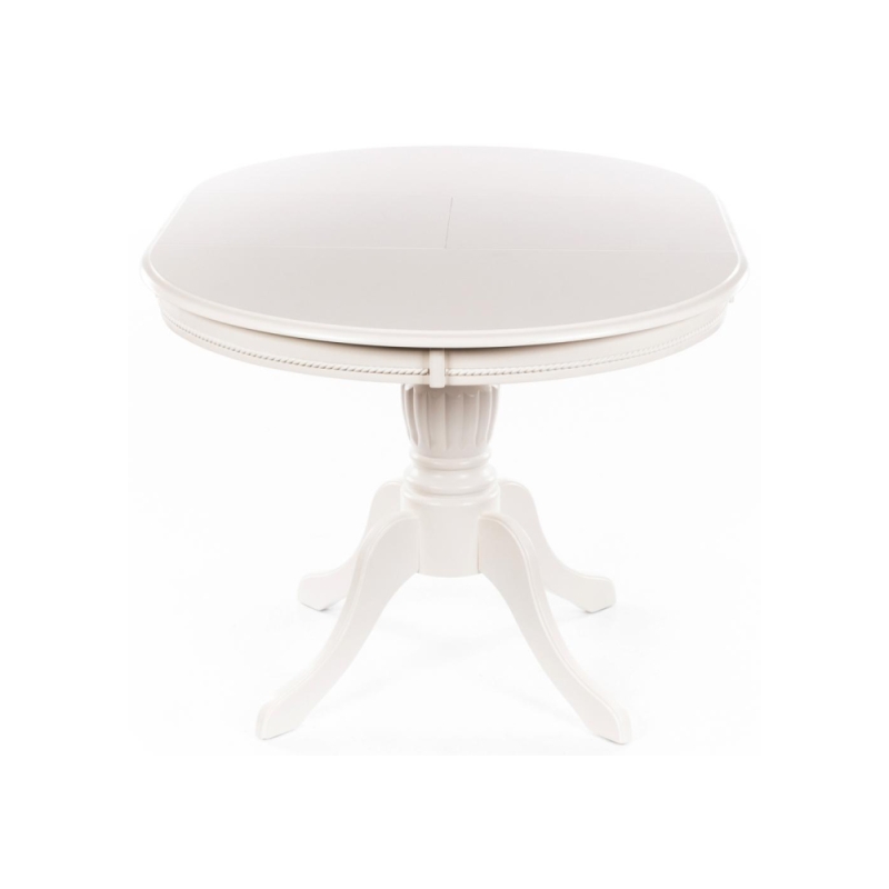 Стол раскладной Toskana 90(125)х90х75 молочно-белый