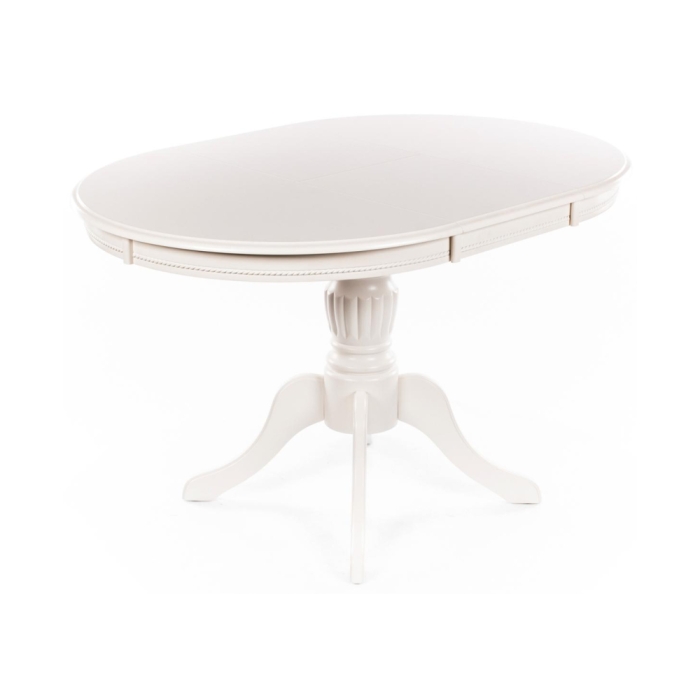 Стол раскладной Toskana 90(125)х90х75 молочно-белый