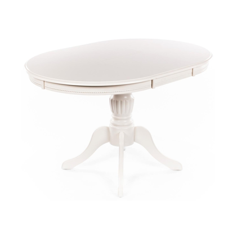 Стол раскладной Toskana 90(125)х90х75 молочно-белый