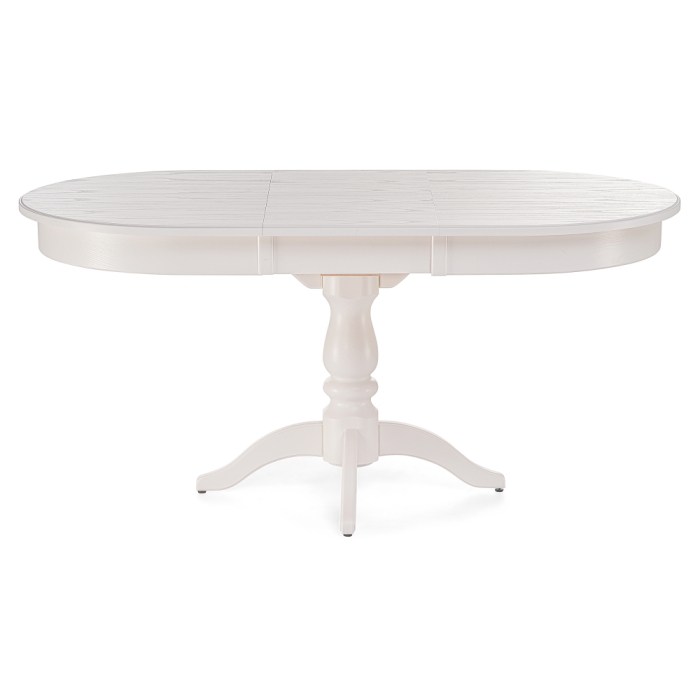 Стол Сайрус 120(160)х84х76 молочный