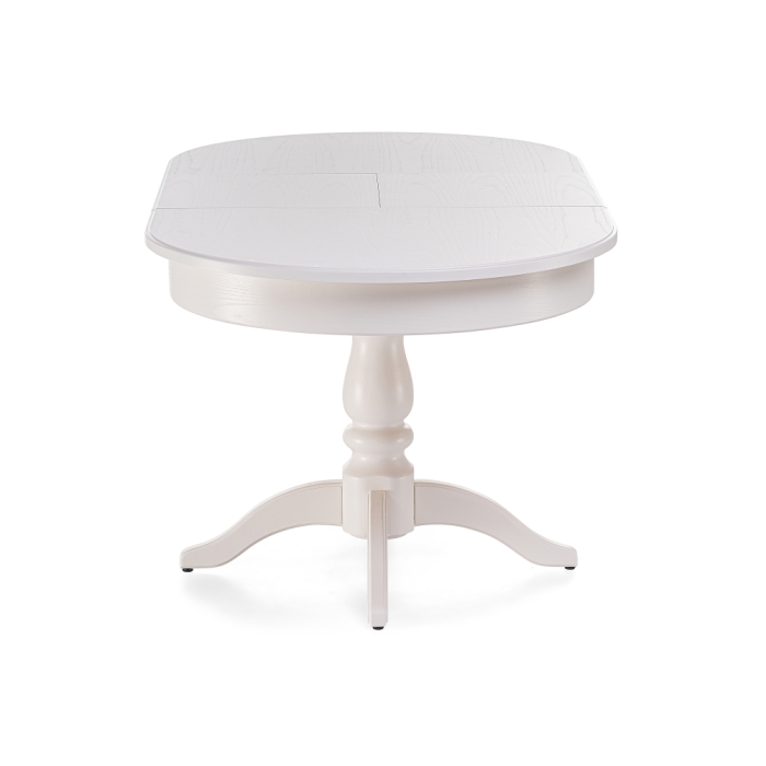 Стол Сайрус 120(160)х84х76 молочный