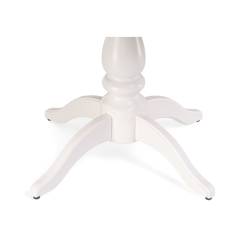 Стол Сайрус 120(160)х84х76 молочный