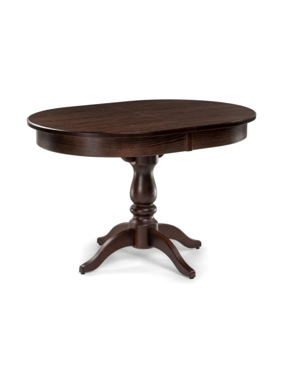 Стол Сайрус 120(160)х84х76 орех темный