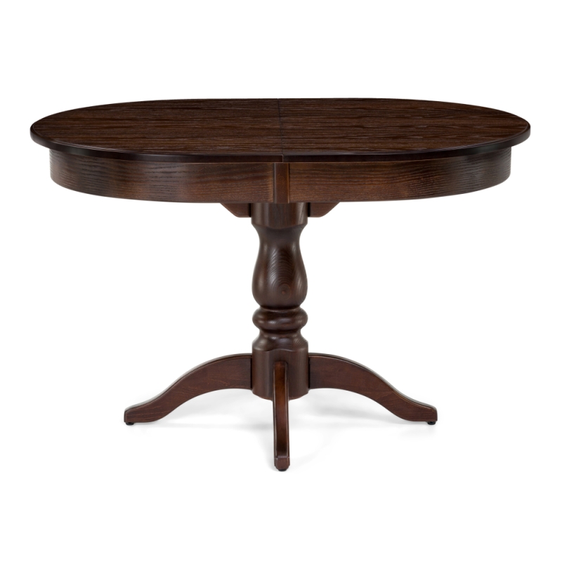 Стол Сайрус 120(160)х84х76 орех темный