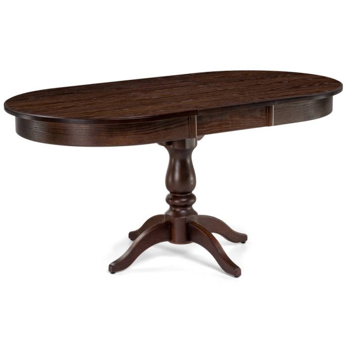 Стол Сайрус 120(160)х84х76 орех темный