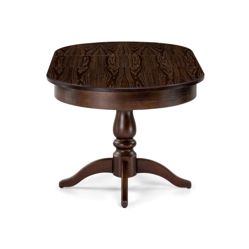 Стол Сайрус 120(160)х84х76 орех темный