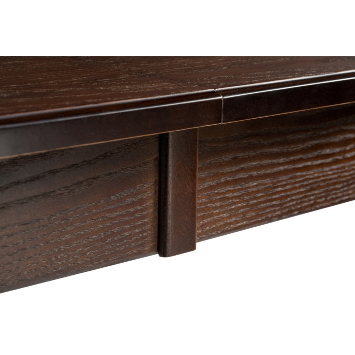 Стол Сайрус 120(160)х84х76 орех темный