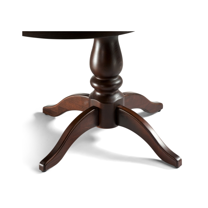 Стол Сайрус 120(160)х84х76 орех темный