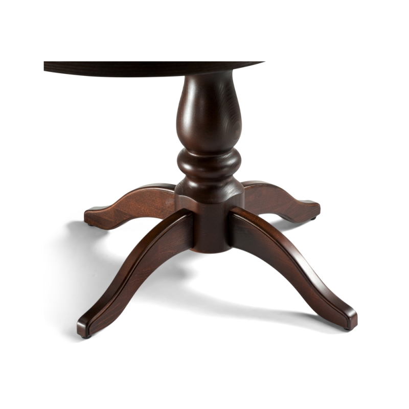 Стол Сайрус 120(160)х84х76 орех темный