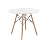 Стол Table 80х72 white / wood