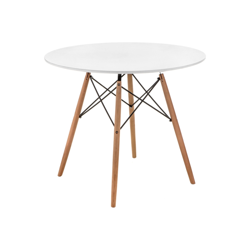 Стол Table 80х72 white / wood