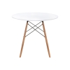 Стол Table 80х72 white / wood