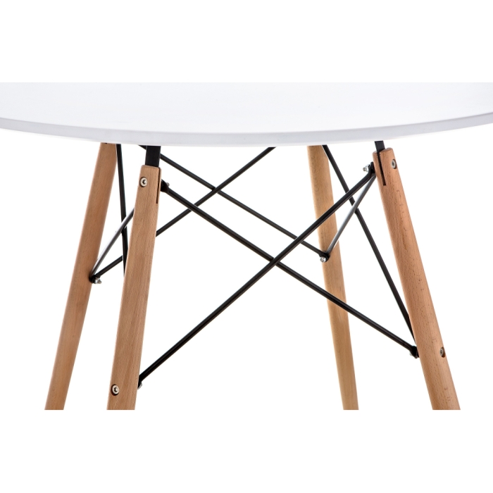 Стол Table 80х72 white / wood