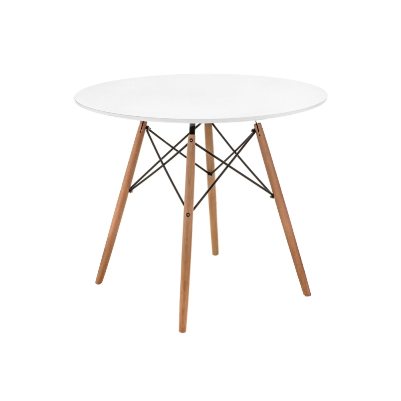 Стол Table 90х72 white / wood
