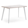 Стол Тринити Лофт 120х60х75 25 мм юта / матовый белый