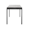 Стол Центавр 120(160)х70х75 бетон / графит