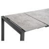 Стол Центавр 120(160)х70х75 бетон / графит