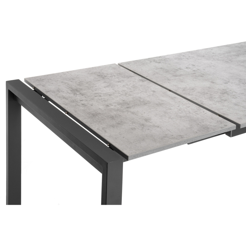 Стол Центавр 120(160)х70х75 бетон / графит