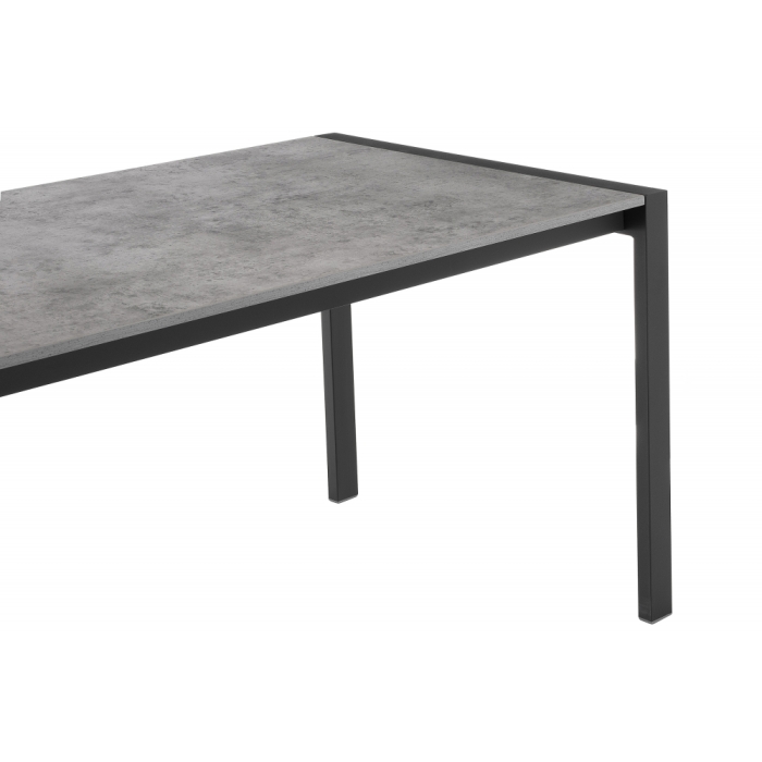 Стол Центавр 120(160)х70х75 бетон / графит