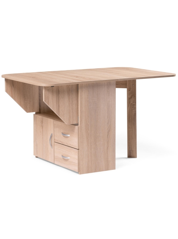 Стол-тумба 130,2х80,2х75,1 дуб сонома