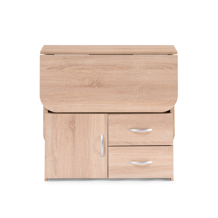 Стол-тумба 130,2х80,2х75,1 дуб сонома