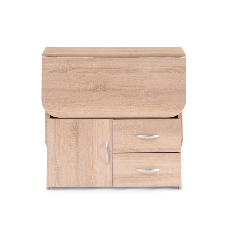 Стол-тумба 130,2х80,2х75,1 дуб сонома