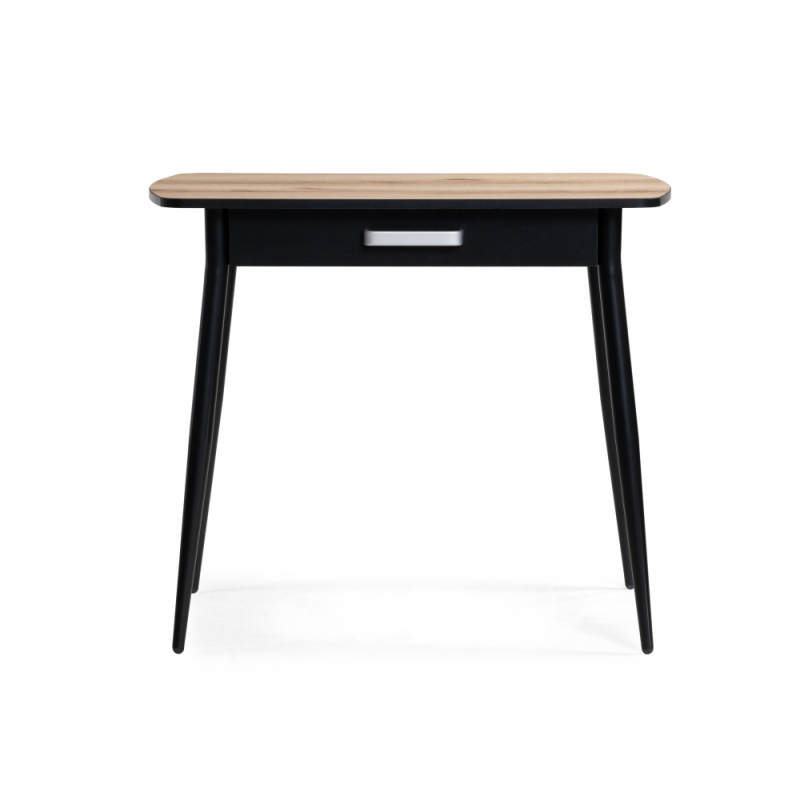 Стол Вики 90х60х77 делано / черный