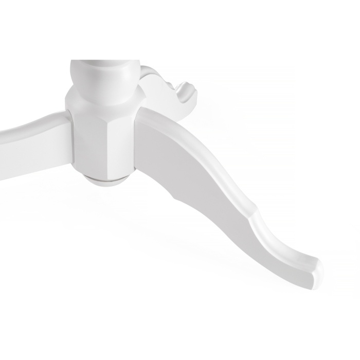 Деревянный стол Адней 120х70х79 белый / рисунок