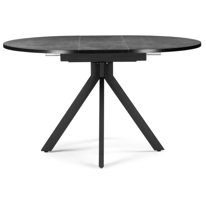 Деревянный стол Бетина 100(130)х100х75 черный