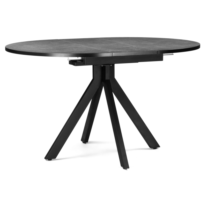 Деревянный стол Бетина 100(130)х100х75 черный