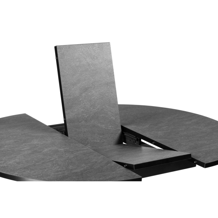 Деревянный стол Бетина 100(130)х100х75 черный