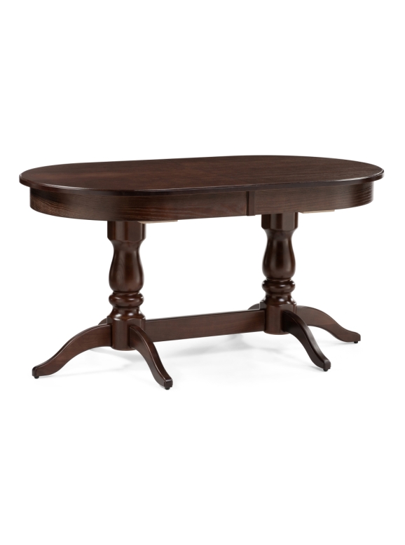 Деревянный стол Красидиано 150(200)х84х76 орех темный