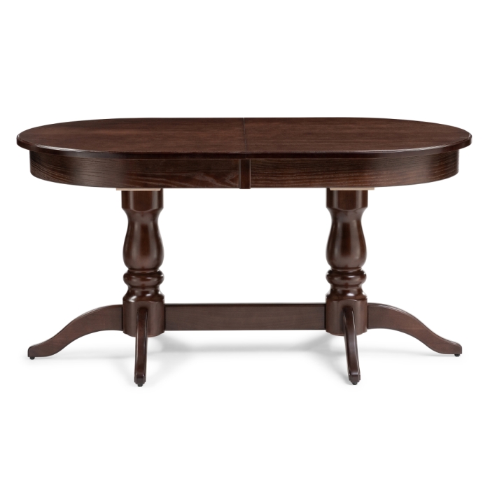 Деревянный стол Красидиано 150(200)х84х76 орех темный