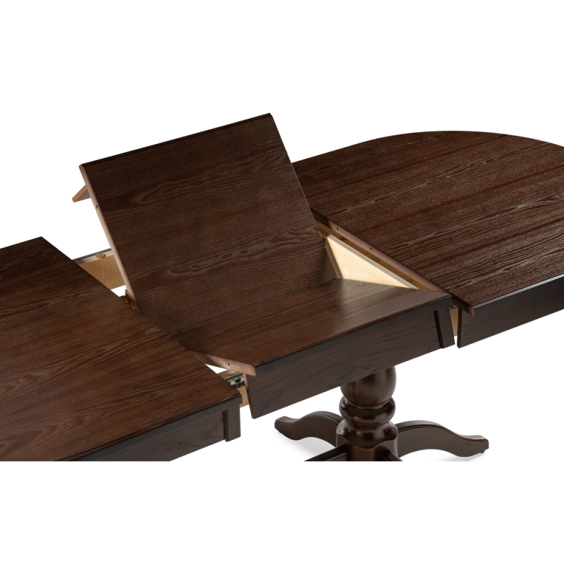 Деревянный стол Красидиано 150(200)х84х76 орех темный