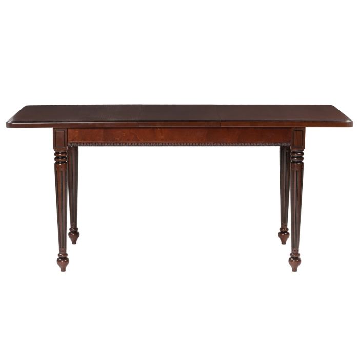 Деревянный стол Леджер 130(170)х75х77 патина / вишня